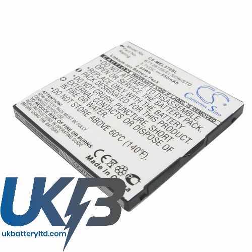 EMPORIA Elson EL370 Compatible Replacement Battery