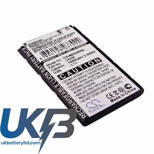 Motorola OM5B EX300 Compatible Replacement Battery