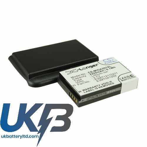 Mitac BP-LP1200/11-A0001 MX E3MT041202 E3MT041202B12A Mio A200 A201 Compatible Replacement Battery
