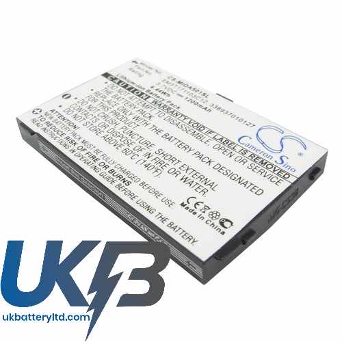 MITAC 338937010127 Compatible Replacement Battery