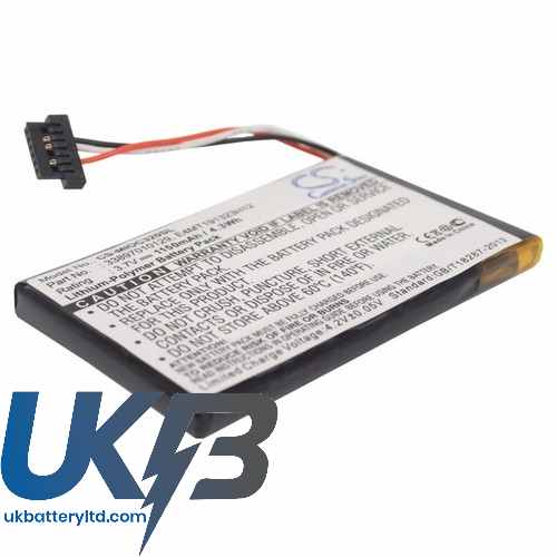 MITAC MioC323 Compatible Replacement Battery