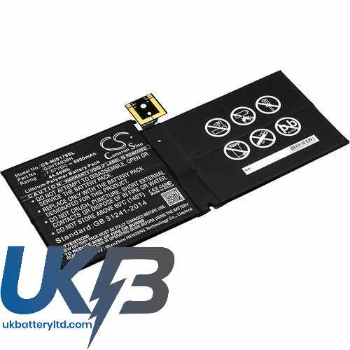 Microsoft Surface Pro 5 Compatible Replacement Battery