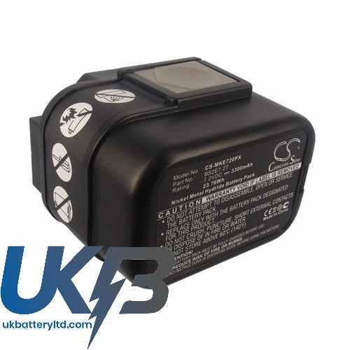 MILWAUKEE PES7.2T Compatible Replacement Battery