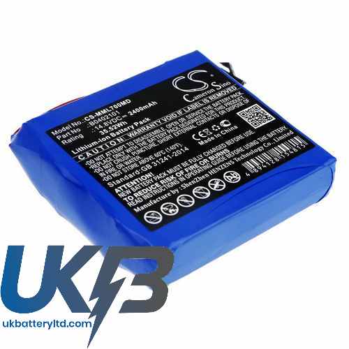 Million ML1100 Compatible Replacement Battery