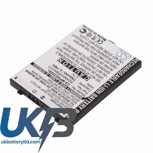 SanDisk SDAMX4-RBK-G10 Sansa E200 E250 E250R Compatible Replacement Battery