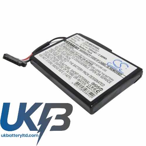 MAGELLAN Road Mate 2036 MU Compatible Replacement Battery