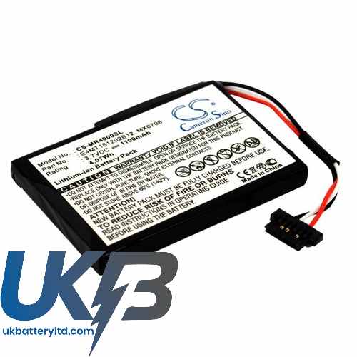 MAGELLAN Maestro 4010 Compatible Replacement Battery