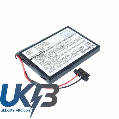 Magellan 03A45069P0301 RoadMate 5045 5045LM 5045MU Compatible Replacement Battery