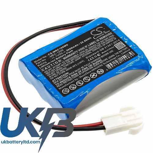 MINDRAY MEC-1000 Compatible Replacement Battery