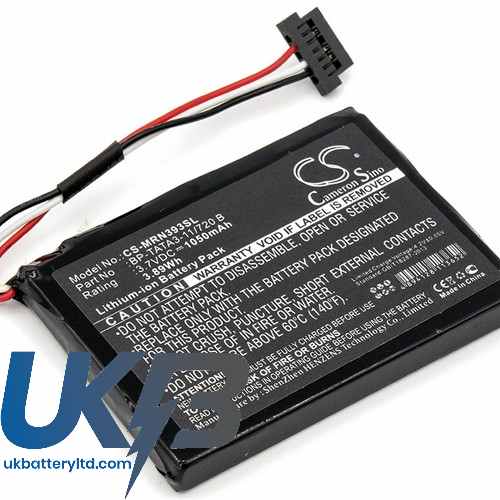 MAGELLAN Road Mate N393M 4300 Compatible Replacement Battery