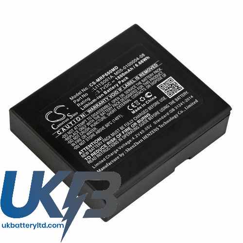 MINDRAY 022-000008-00 Compatible Replacement Battery