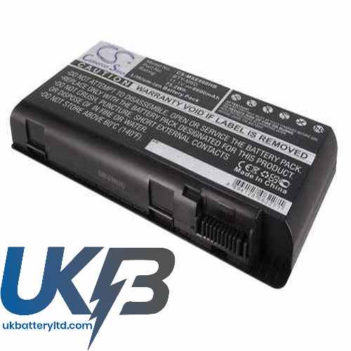 MSI GX660R-060US Compatible Replacement Battery