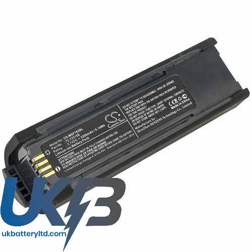 Metrologic MS1633 FocusBT Compatible Replacement Battery