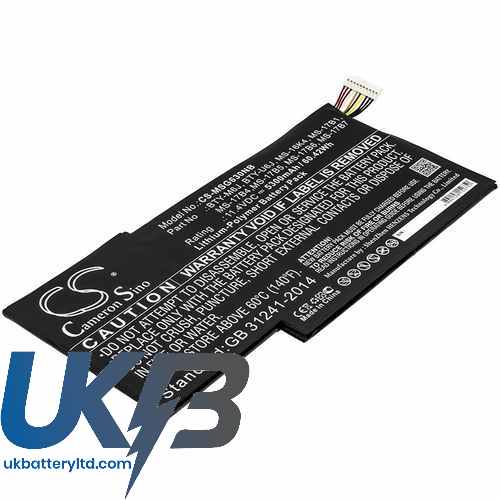 MSI GS63VR Stealth Pro-011UK Compatible Replacement Battery