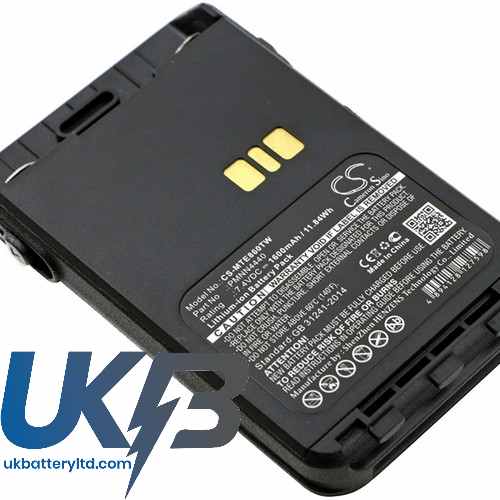 MOTOROLA PMNN4440AR Compatible Replacement Battery