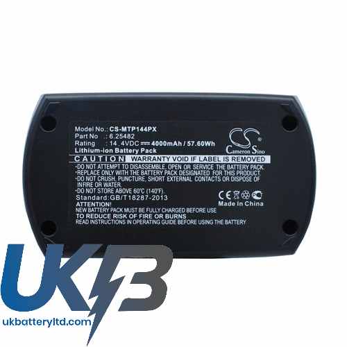 Metabo 6.25482 Compatible Replacement Battery