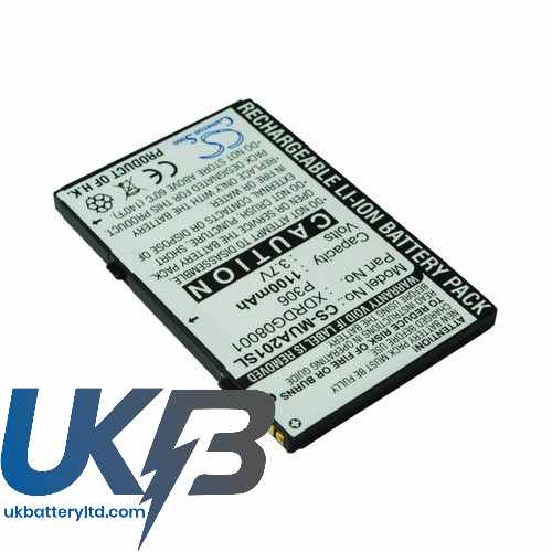I MATE XDRDG08001 Compatible Replacement Battery
