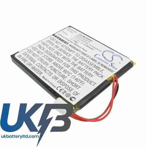 CRESTRON CNX PAD8A Compatible Replacement Battery