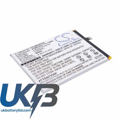 MEIZU BS25 Compatible Replacement Battery