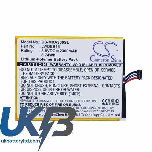 MICROMAX A300 Compatible Replacement Battery