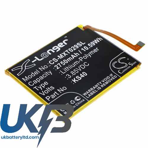 Motorola Moto E6 Play Compatible Replacement Battery