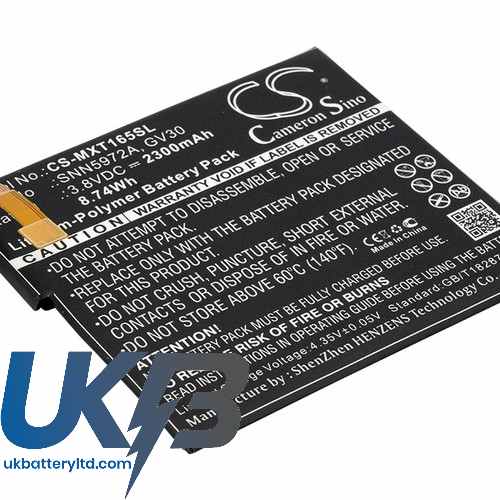 MOTOROLA GV30 Compatible Replacement Battery