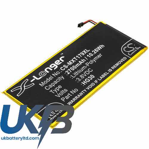 Motorola XT1925-4 Compatible Replacement Battery