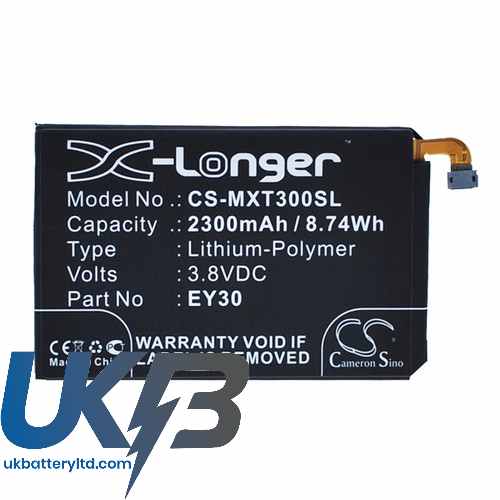 MOTOROLA EY30 Compatible Replacement Battery