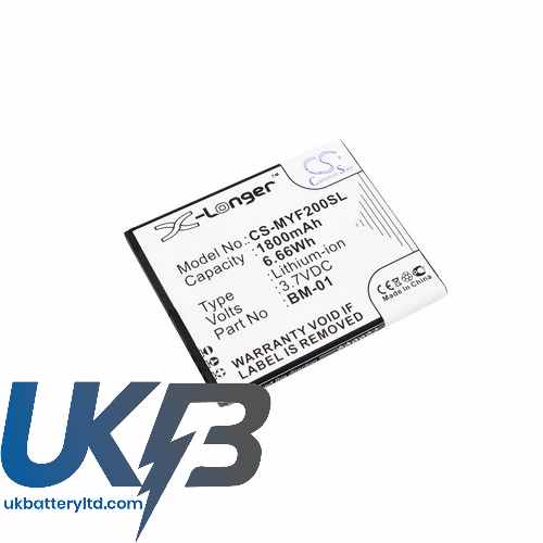 MYPHONE BM 01 Compatible Replacement Battery