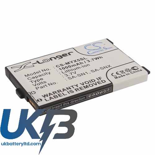 SAGEM MYX3D Compatible Replacement Battery