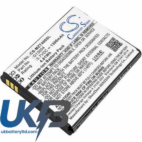 Navon G13004 Compatible Replacement Battery