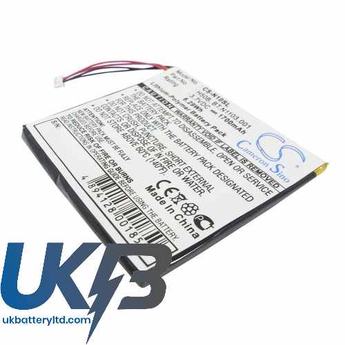 FUJITSU Loox 600 Compatible Replacement Battery