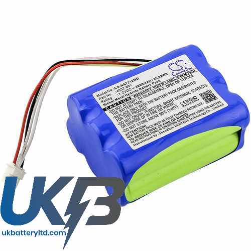 NONIN 9700 Pulse Oximeter Compatible Replacement Battery