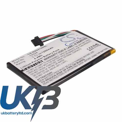 NAVIGON 2120Max Compatible Replacement Battery