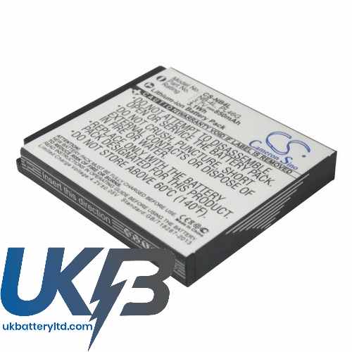 CANON Digital IXUS50 Compatible Replacement Battery