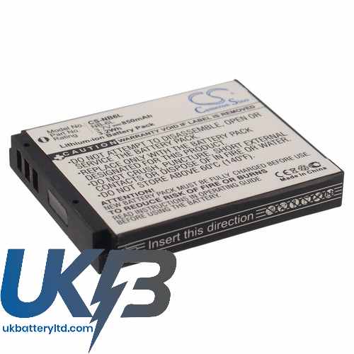 CANON IXY32S Compatible Replacement Battery