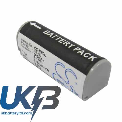 CANON NB 9L Compatible Replacement Battery