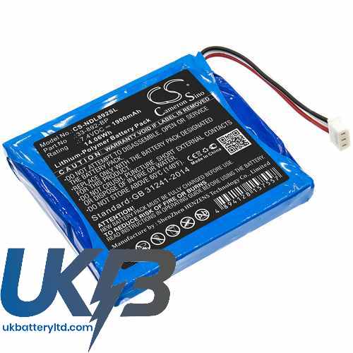 Ideal 33-892-BP Compatible Replacement Battery
