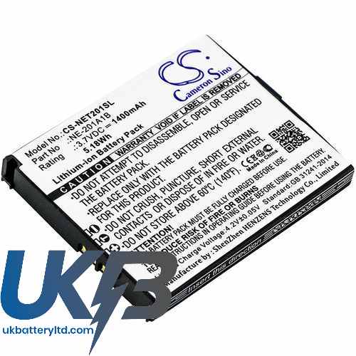 NEC NE-201A1B Compatible Replacement Battery
