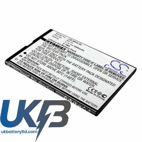 NOKIA 303 Compatible Replacement Battery