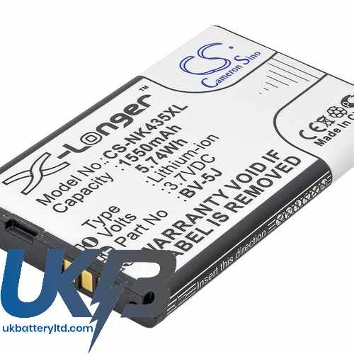 NOKIA Lumia 435 Compatible Replacement Battery