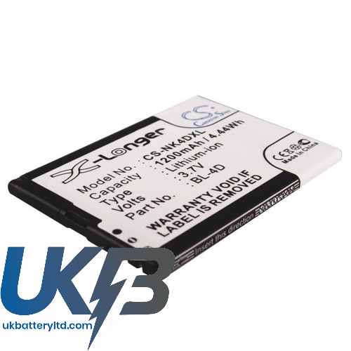 Texet TB-BL4D TM-B410 Compatible Replacement Battery