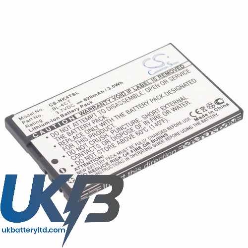 NOKIA 7210c Compatible Replacement Battery
