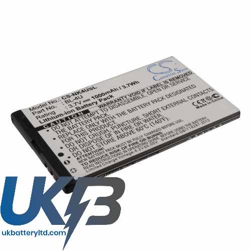 NOKIA Asha311 Compatible Replacement Battery