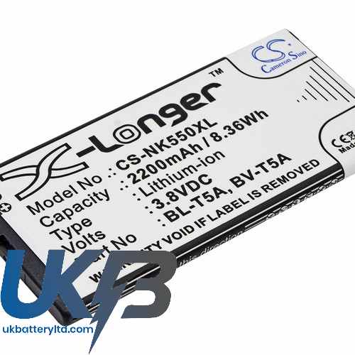 NOKIA RM 1040 Compatible Replacement Battery
