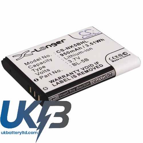 NOKIA 7360 Compatible Replacement Battery
