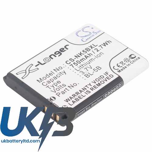 VIVITAR CEL10028 Compatible Replacement Battery