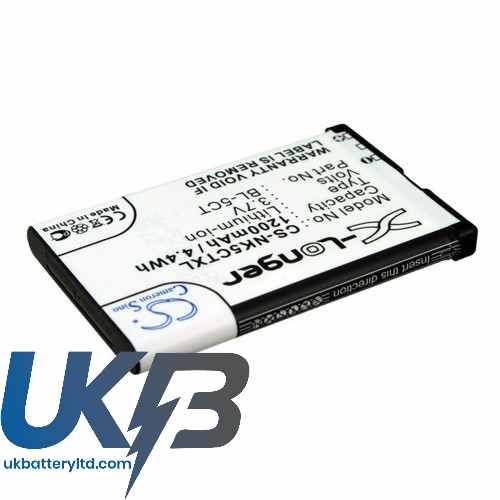 NOKIA 6303i Classic Compatible Replacement Battery