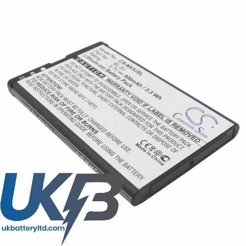 NOKIA Asha201 Compatible Replacement Battery