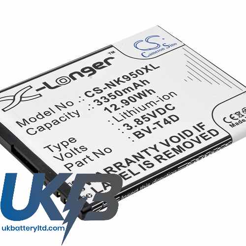 NOKIA Lumia 950 XL Compatible Replacement Battery